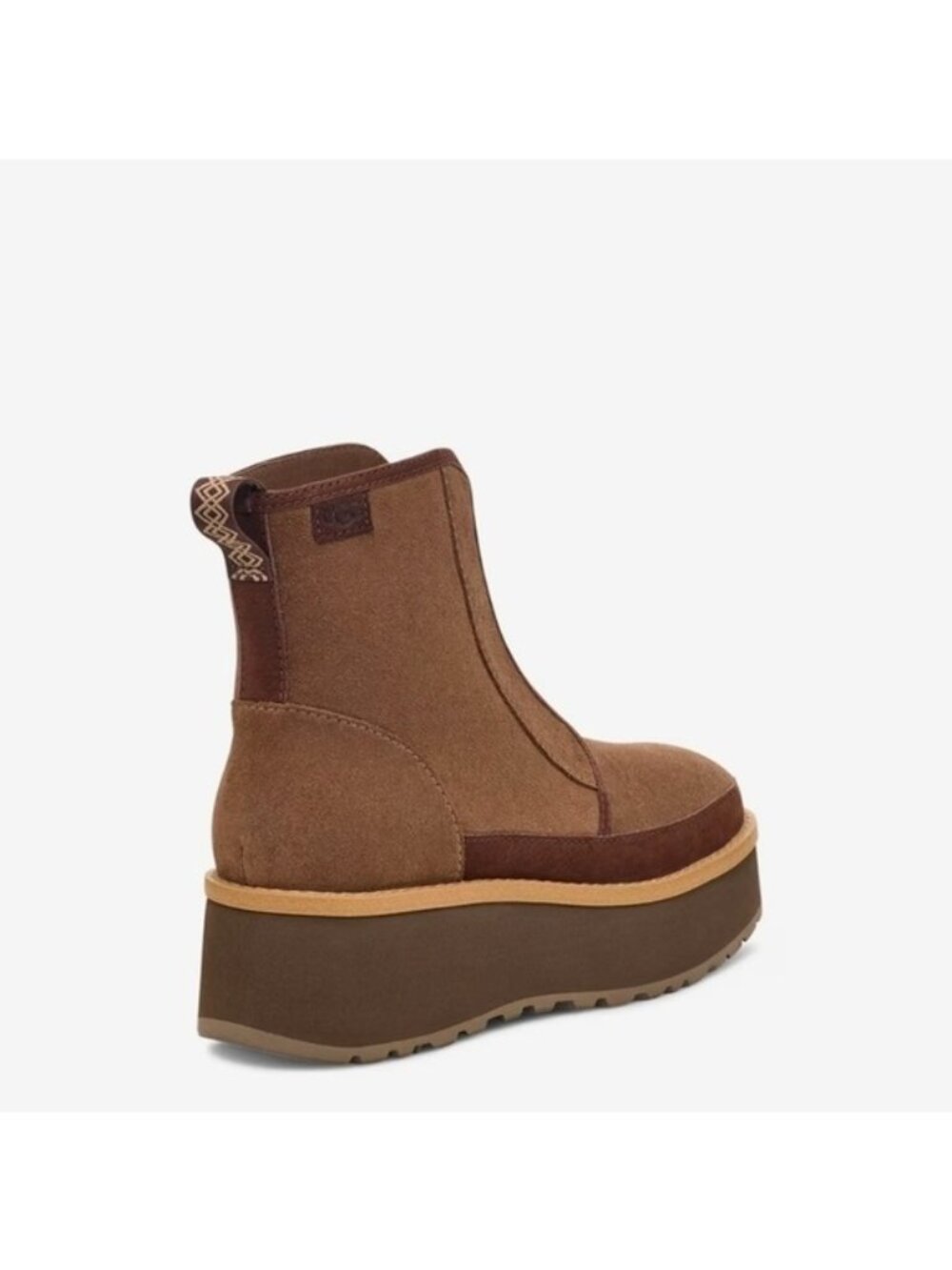 UGG Cityfunc Zip Women Size 10 Water Resistant Platform Bootie 0826 - Picture 3 of 7